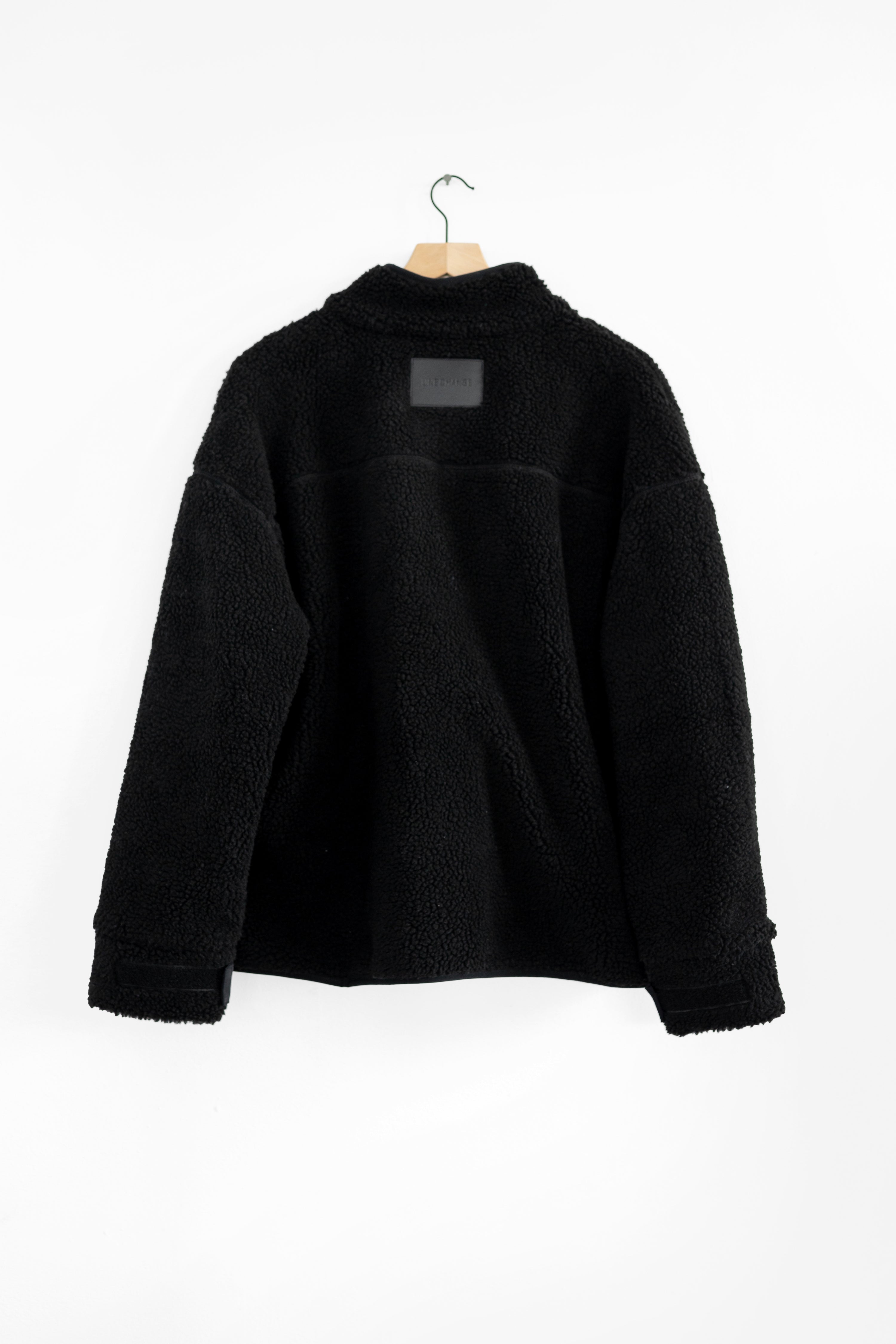 ⚫︎JentLouis Fleece Lining Switching Zip/M Fleece Pullover – Line Change