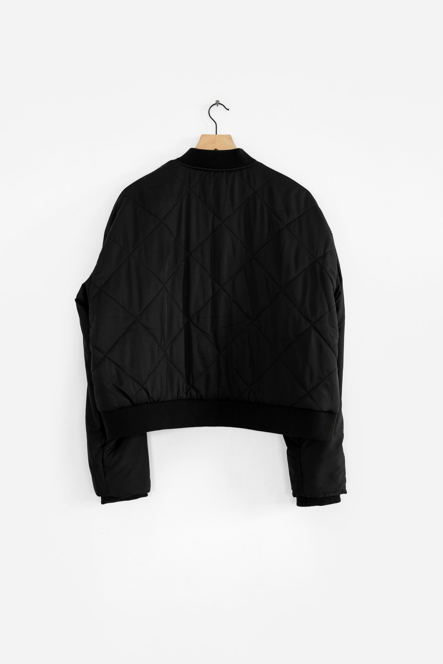 Quilted Bomber Jacket