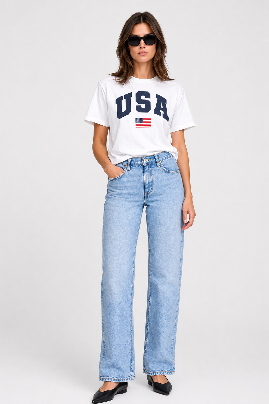 USA Flag Tee