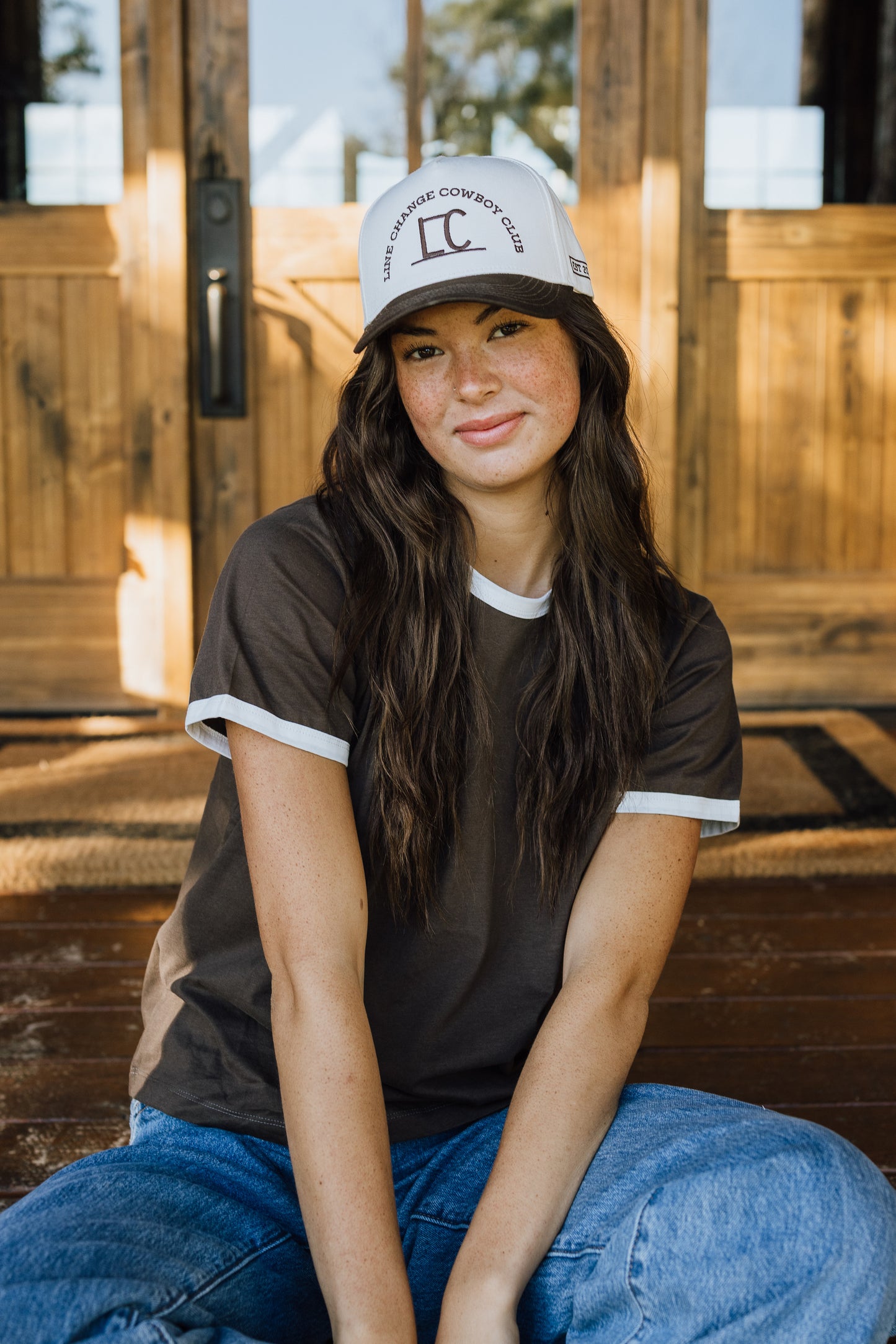 Western Two Tone Hat