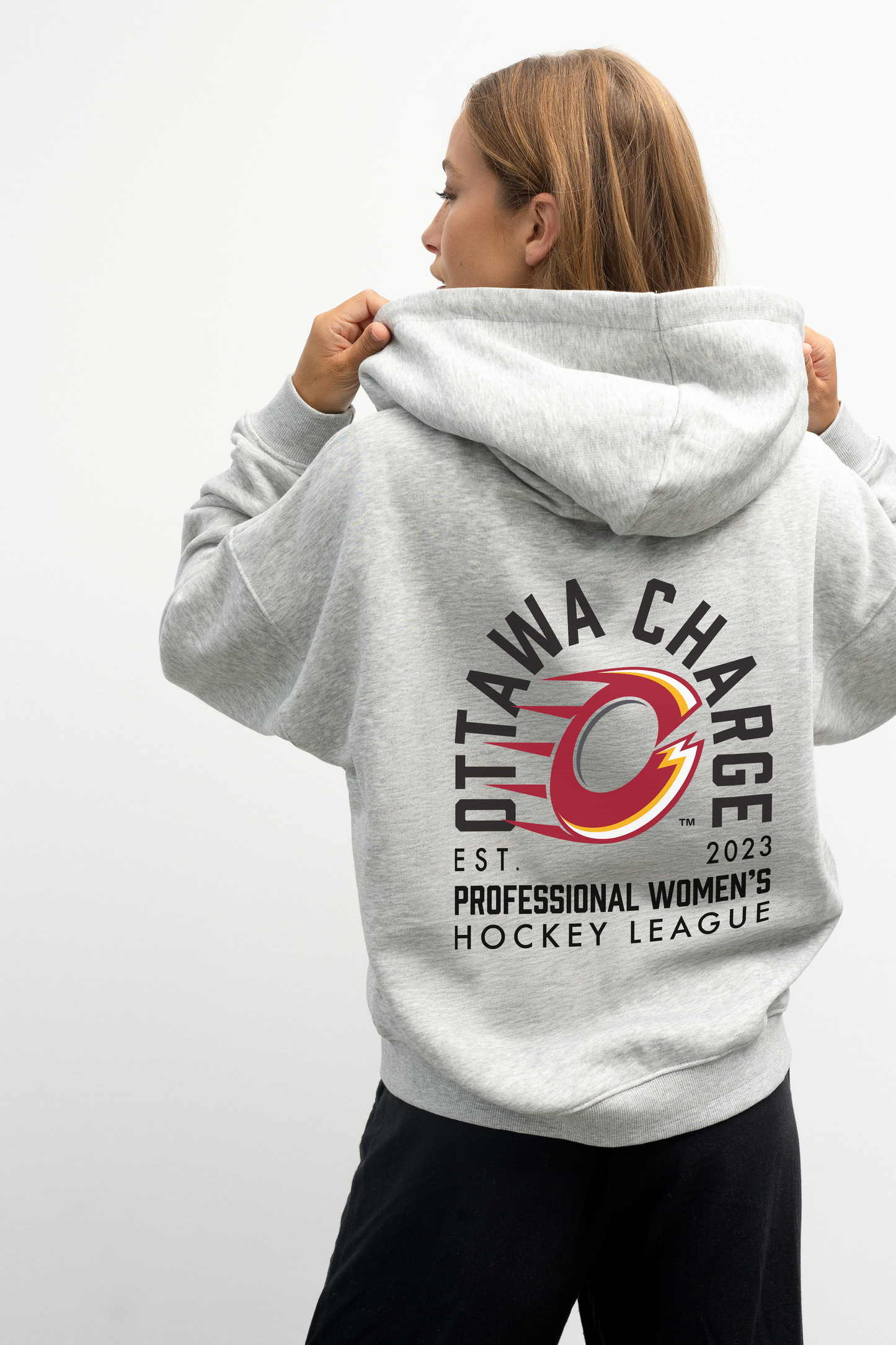 Ottawa Charge Zip Up Hoodie