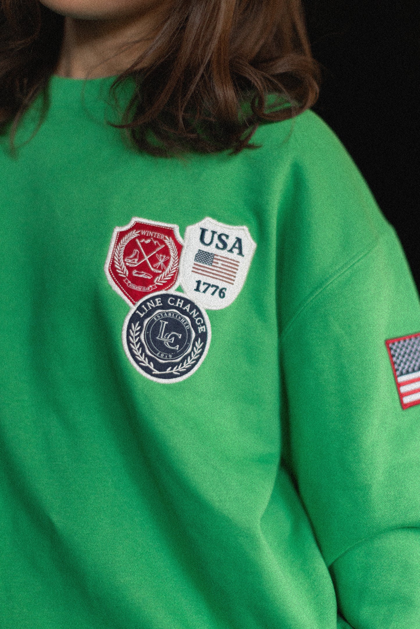 USA Italia Bound Crewneck