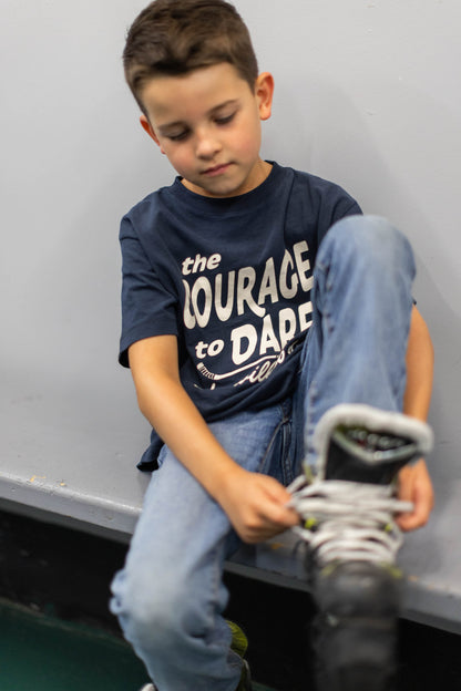 Courage to Dare Kids Tee